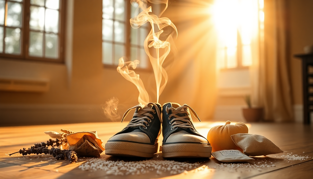 Natürliche Hilfe gegen stinkende Schuhe