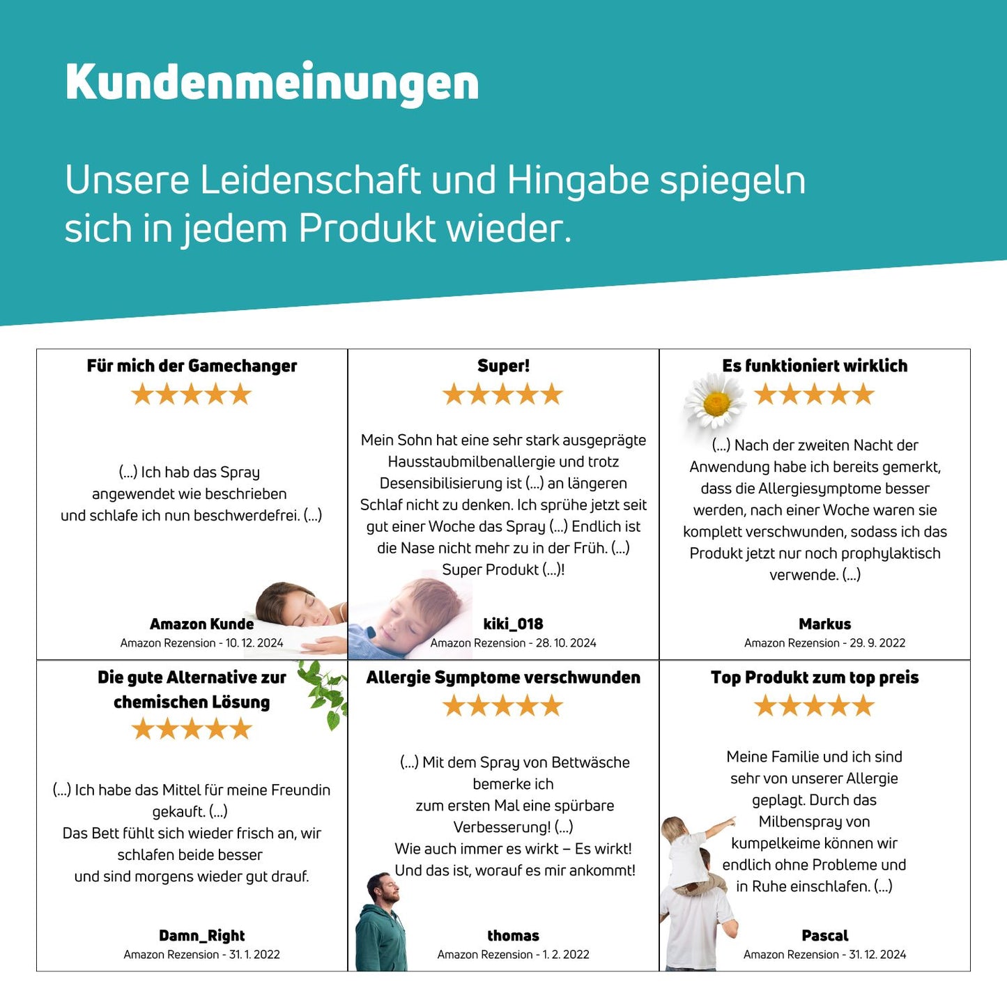 Bettwäsche Sensitiv - Mikrobiologisches Milbenspray