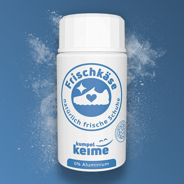 Frischkäse Schuhdeo - Natürliches Schuhdeo mit probiotischer Wirkung für 6 Monate Frischkäse Schuhdeo - Natürliches Schuhdeo mit probiotischer Wirkung für 6 Monate