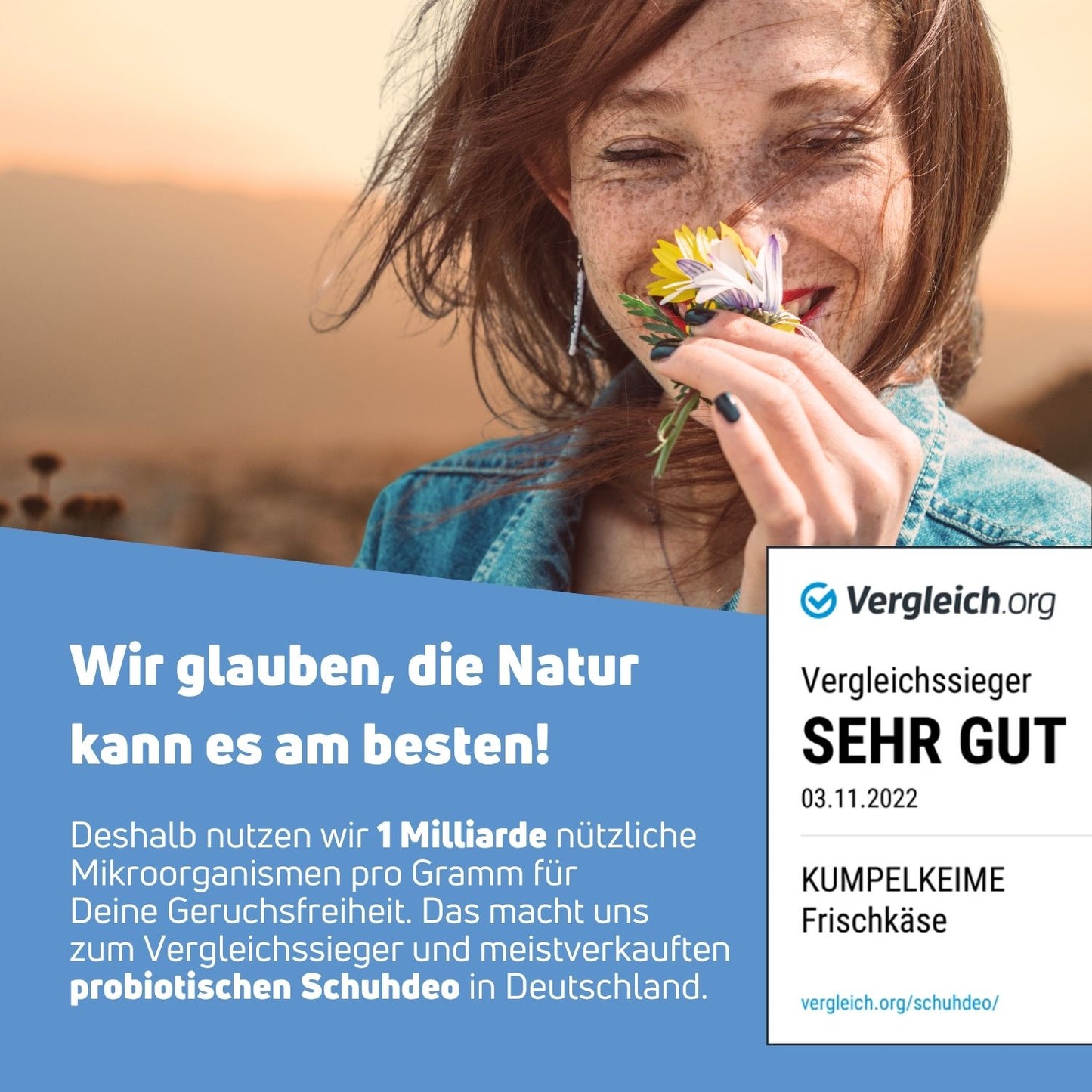 Frischkäse Schuhdeo für 6 Monate