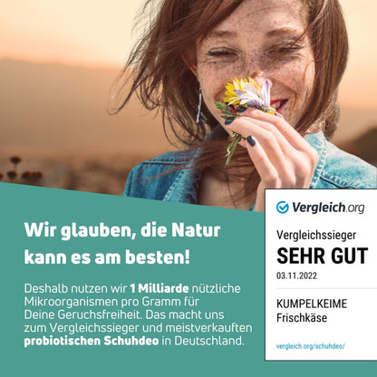 Kräuter-Frischkäse Schuhdeo für 6 Monate