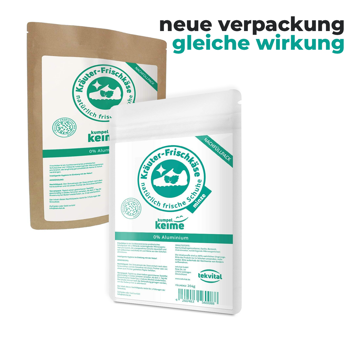 Kräuter-Frischkäse Schuhpuder
